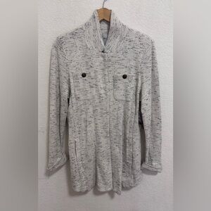 Nic+zoe knit button down jacket NWT